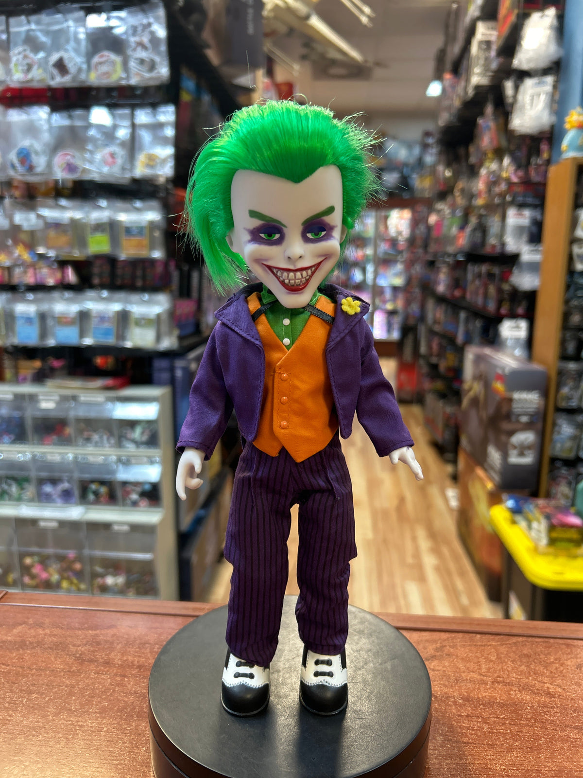 Joker (Living Dead Dolls LDD, Mezco) product image 1, provided for visual reference and product detail review