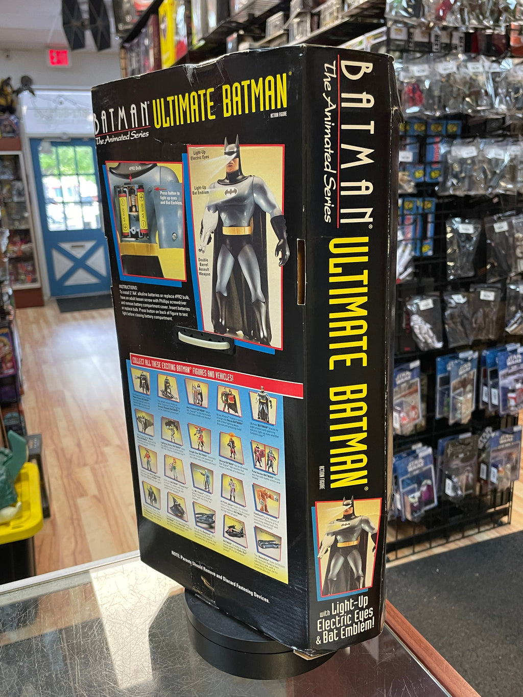 Ultimate Batman 15" (Vintage Animated Batman, Kenner) NEW product image 3, provided for visual reference and product detail
