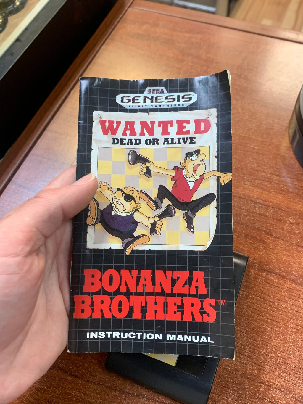 Bonanza Brothers: Wanted Dead or Alive (Sega Genesis, Vintage Video Games) COMPLETE product image 12, provided for visual