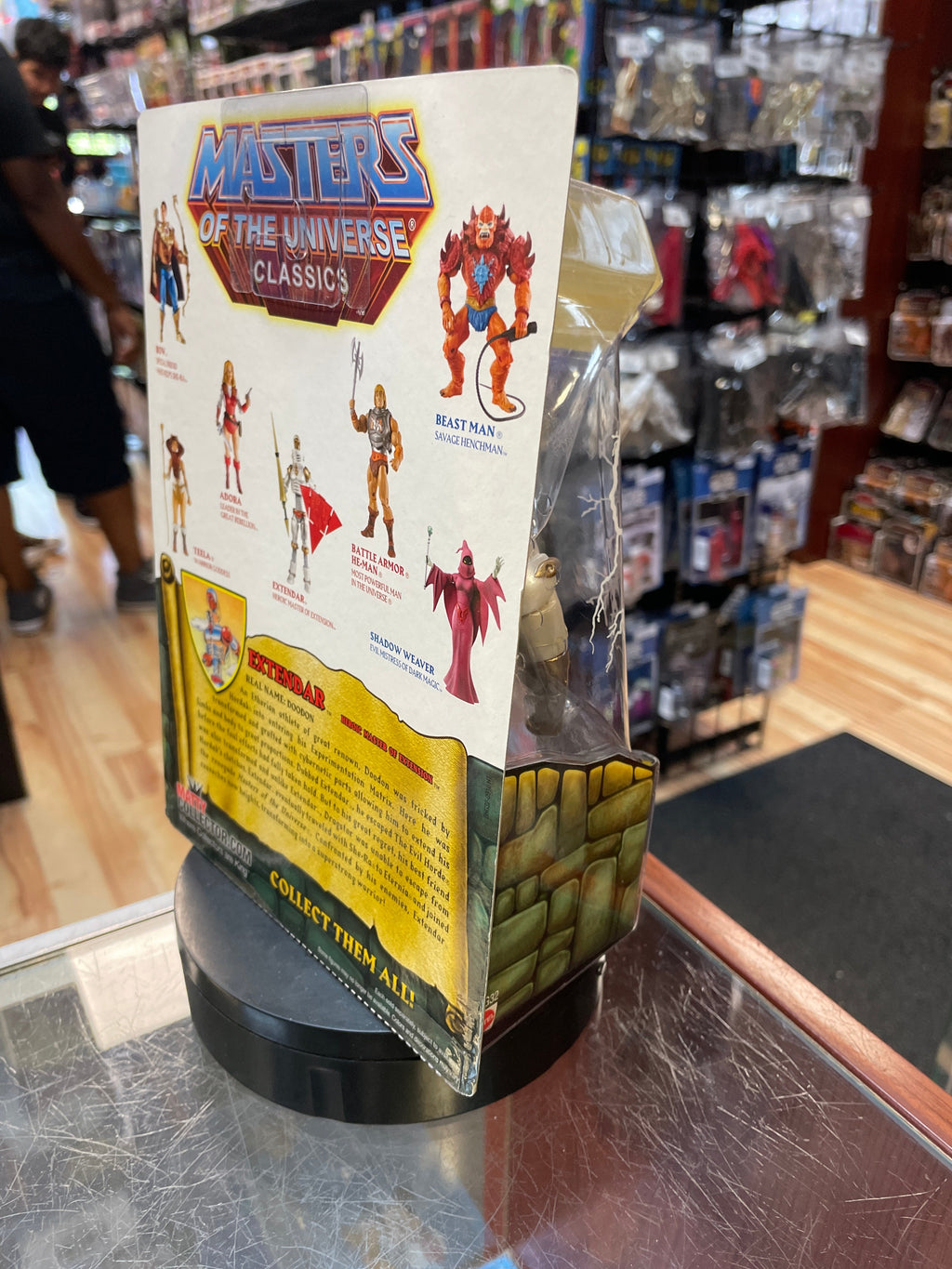Extendar (MOTU Classics, Masters Of The Universe, Mattel) **SEALED** product image 3, provided for visual reference and