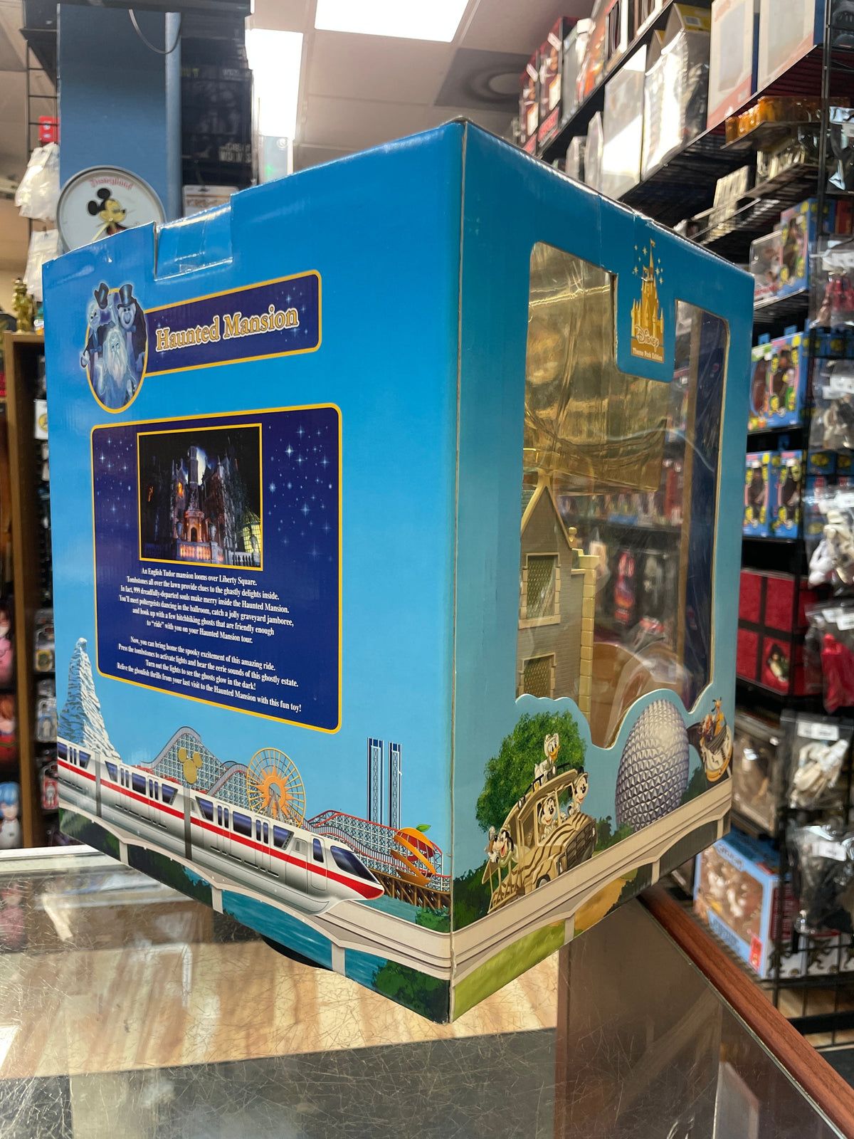 Haunted Mansion Light Up Playset (Disney, The Haunted Mansion) **NEW** product image 4, provided for visual reference and