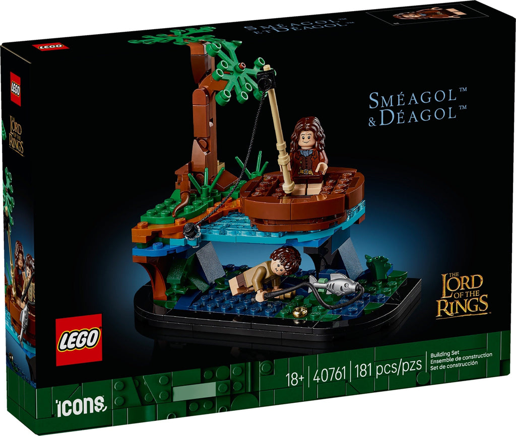 40761 The Lord of the Rings: Sméagol & Déagol (Retired) (New Sealed) product image 1, provided for visual reference and