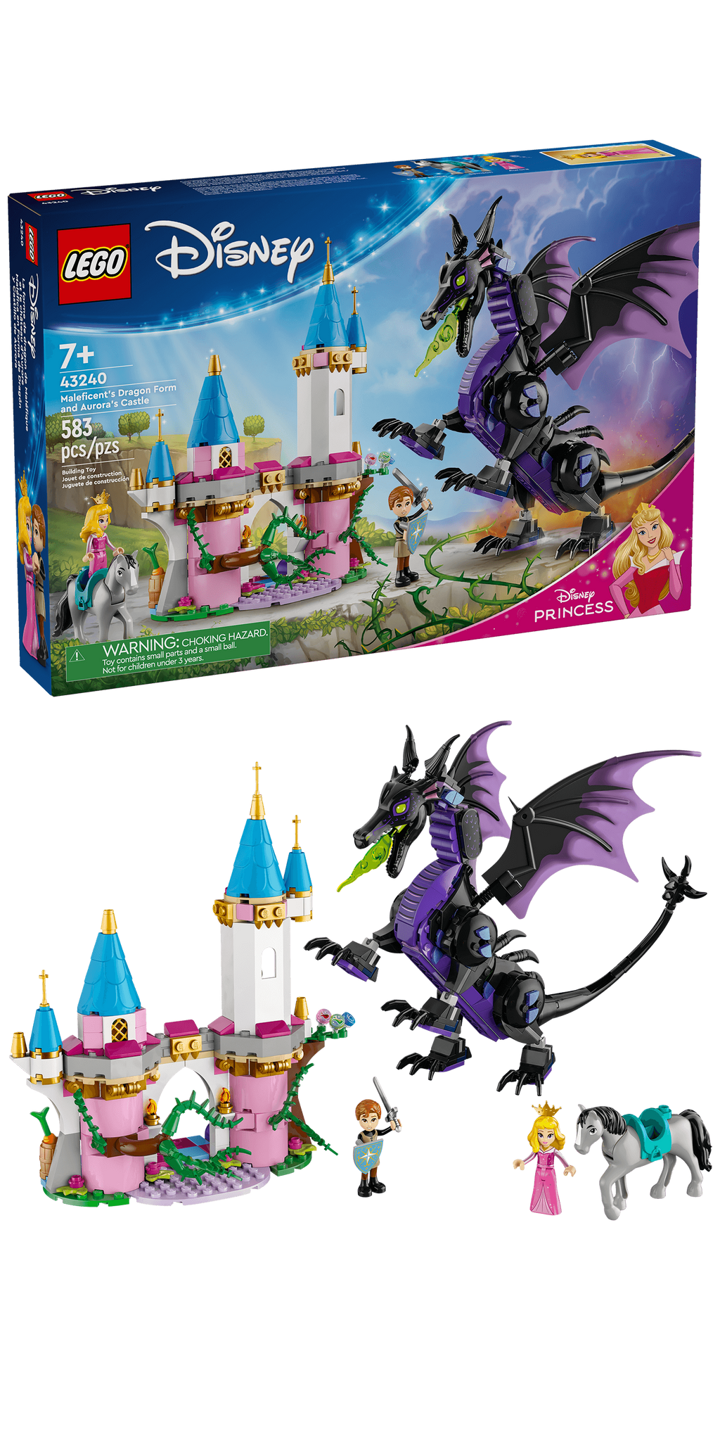 43240 LEGO Disney: Maleficent's Dragon Form product image 2, provided for visual reference and product detail review