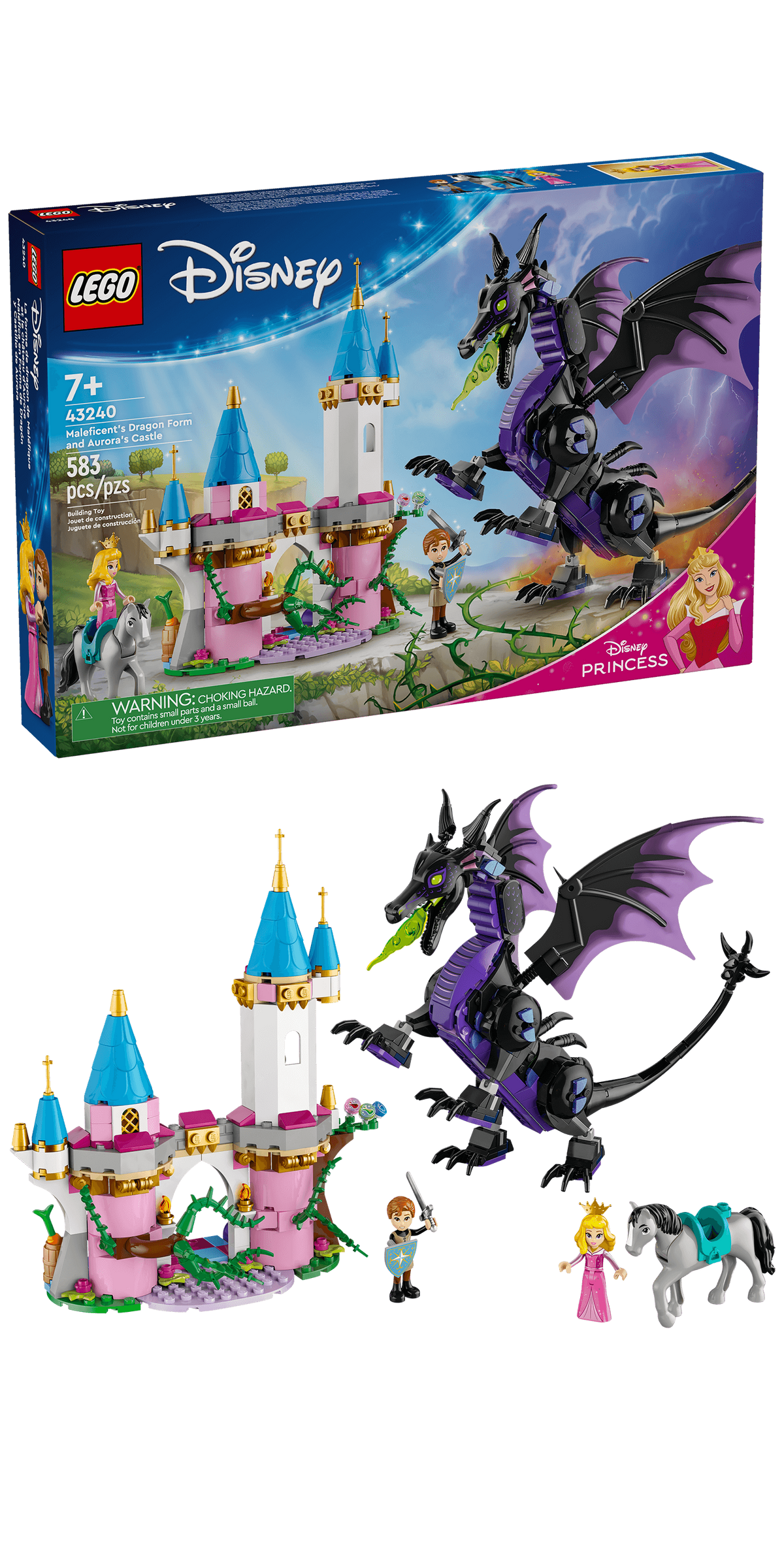 43240 LEGO Disney: Maleficent's Dragon Form product image 2, provided for visual reference and product detail review