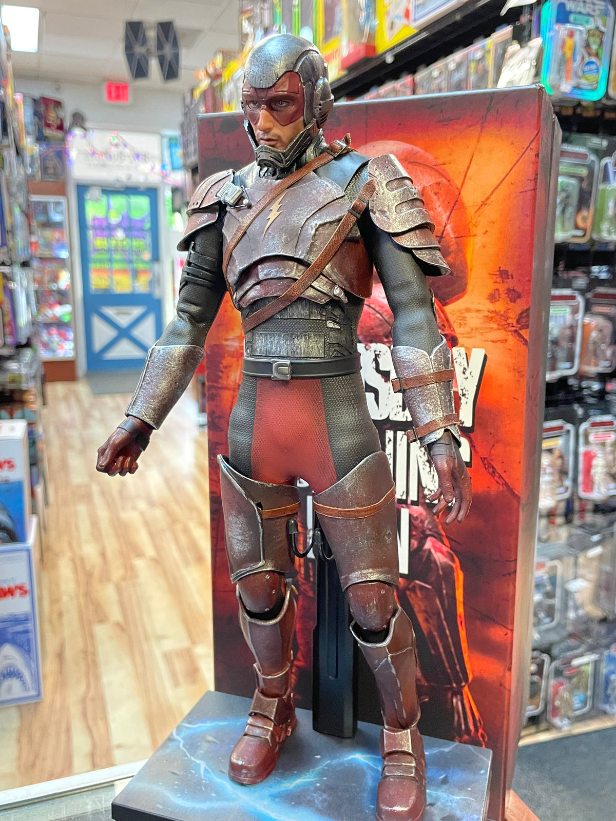 DoomsDay Lightning Man FP-22166 1/6 Scale (Flashpoint, Action Figure) COMPLETE product image 3, provided for visual