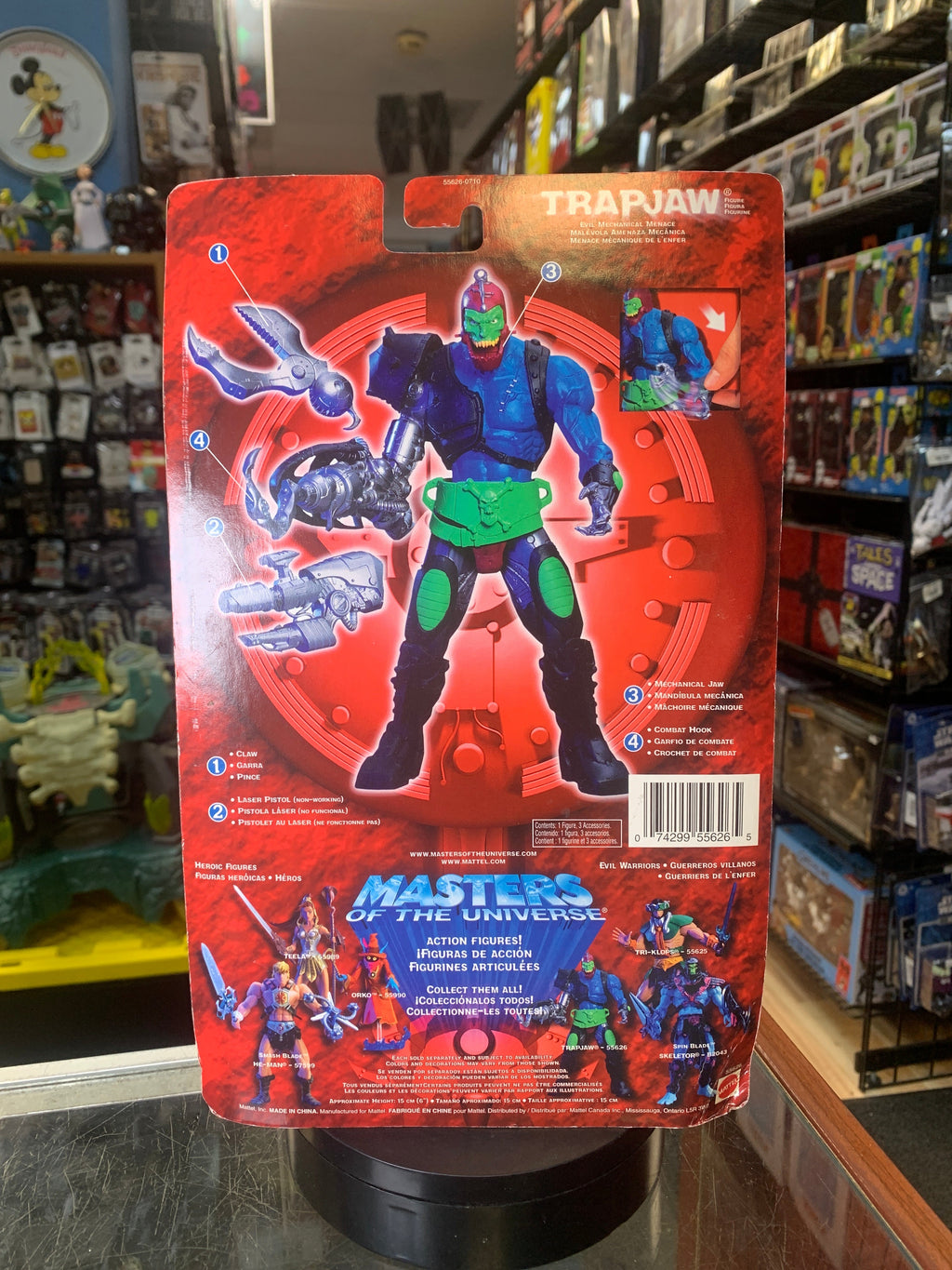 Trapjaw (Masters Of The Universe 200x, Mattel) **SEALED** product image 4, provided for visual reference and product detail