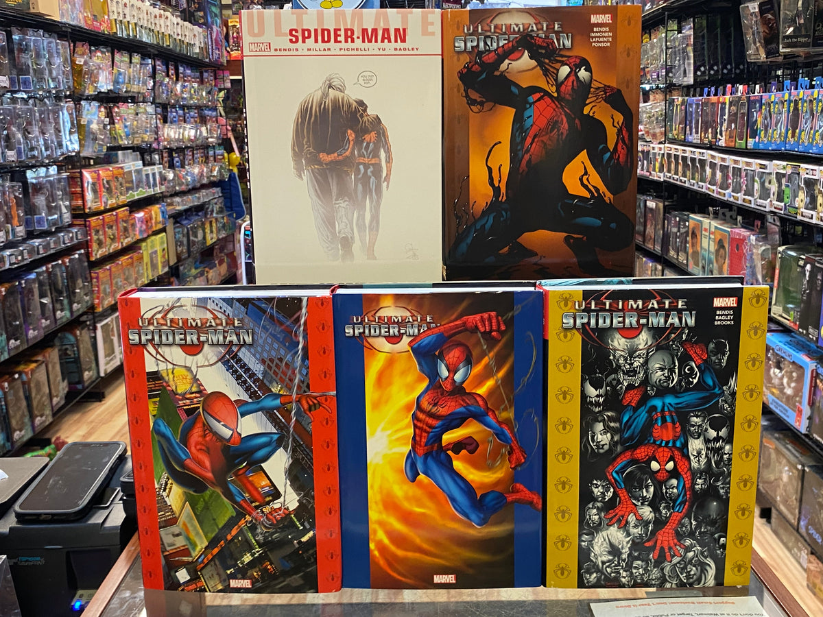 Ultimate Spider-Man Set with Death of Spider-Man Omnibus (Marvel, Comics) product image 1, provided for visual reference and