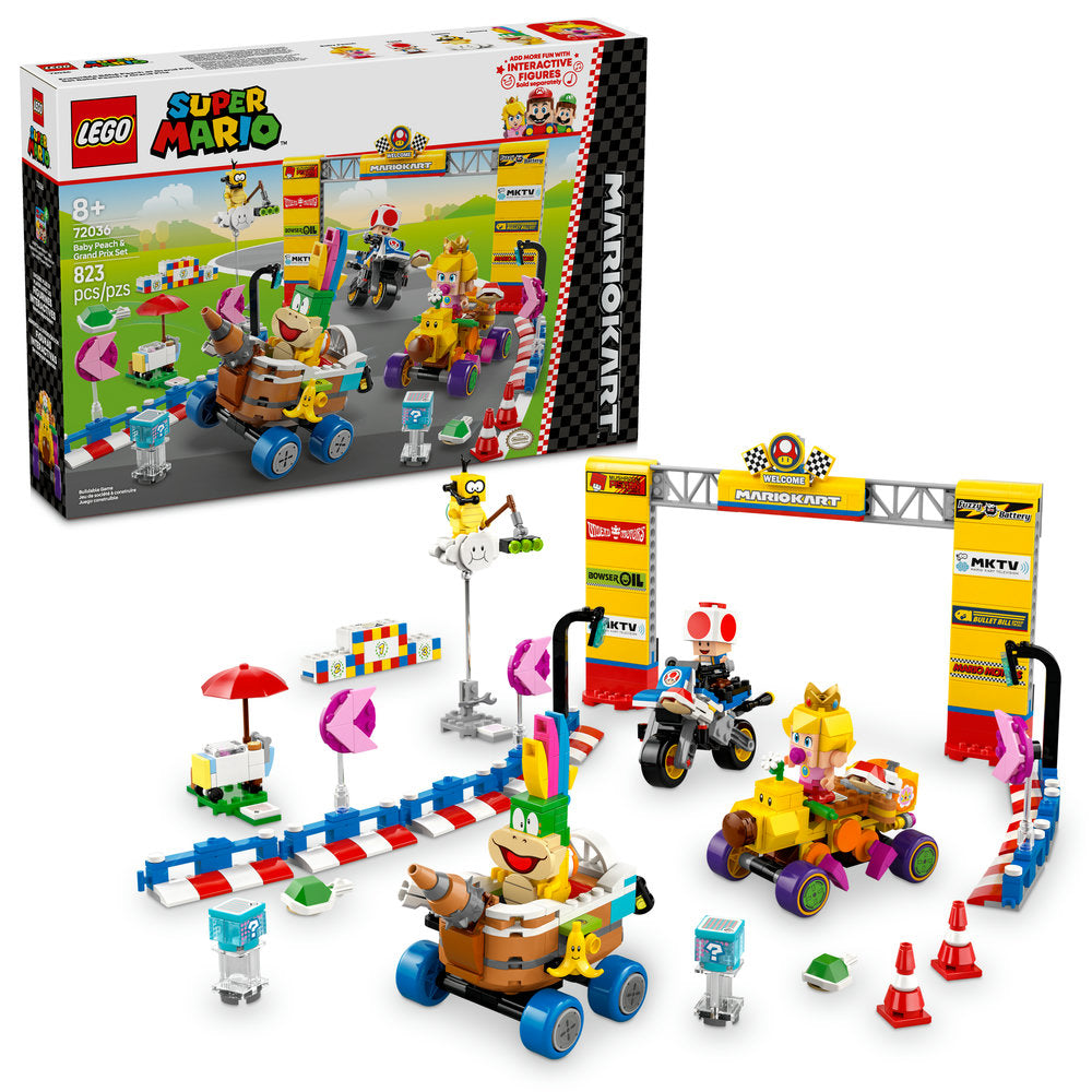 72036 Mario Kart™ – Baby Peach & Grand Prix Set product image 1, provided for visual reference and product detail review
