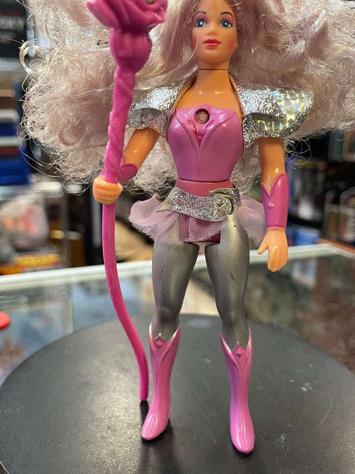 Glimmer with Accessories (Vintage She-Ra, Mattel) LOOSE product image 2, provided for visual reference and product detail