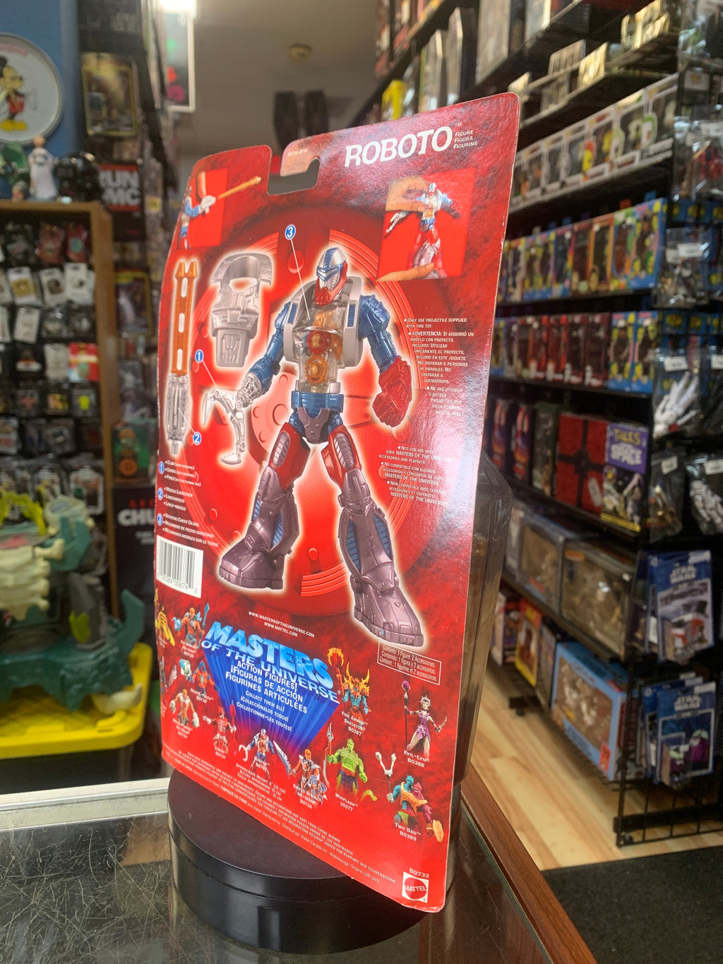 Roboto (Masters Of The Universe 200x, Mattel) **SEALED** product image 3, provided for visual reference and product detail