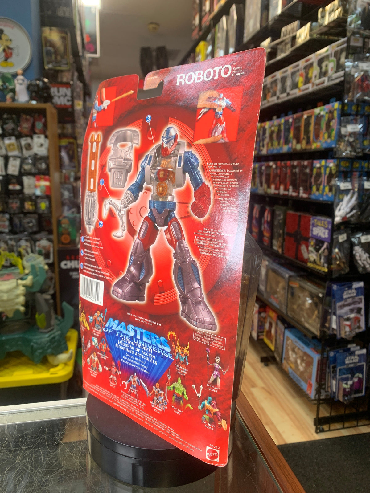 Roboto (Masters Of The Universe 200x, Mattel) **SEALED** product image 3, provided for visual reference and product detail