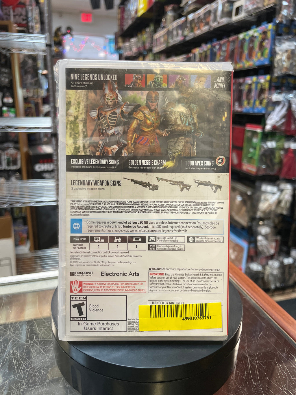 Apex Legends Champion Edition (Nintendo Switch Video Games, Electronic Arts) **SEALED** product image 2, provided for visual