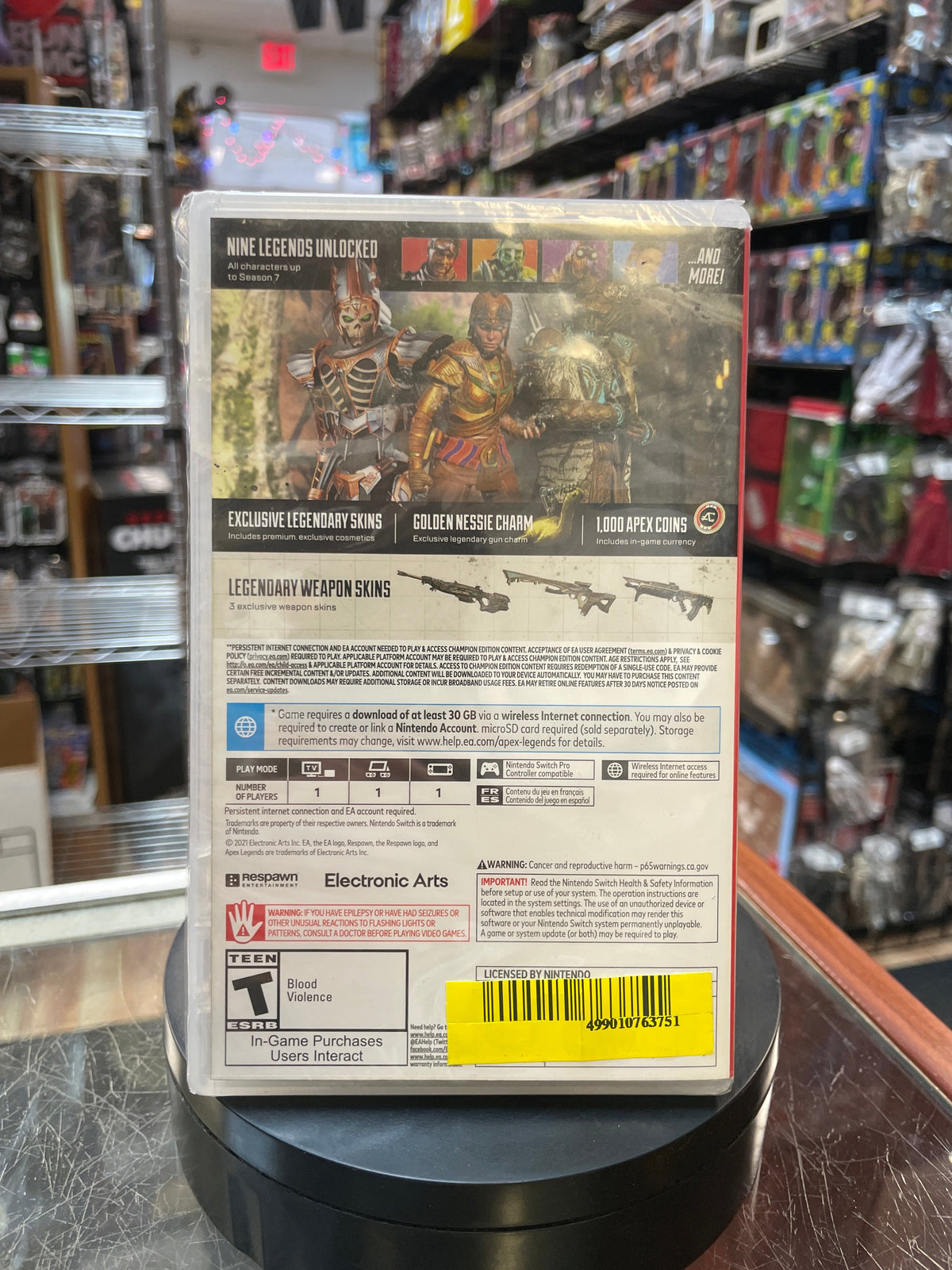 Apex Legends Champion Edition (Nintendo Switch Video Games, Electronic Arts) **SEALED** product image 2, provided for visual