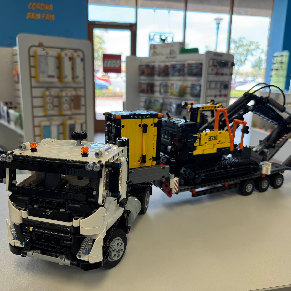 42175 Volvo FMX Truck & EC230 Electric Excavator (Previously Owned) product image 1, provided for visual reference and