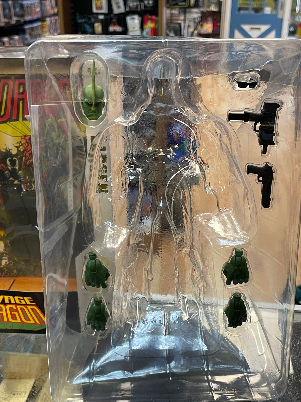 Larsen -Elite Edition- (Savage Dragon, McFarlane) COMPLETE product image 3, provided for visual reference and product detail