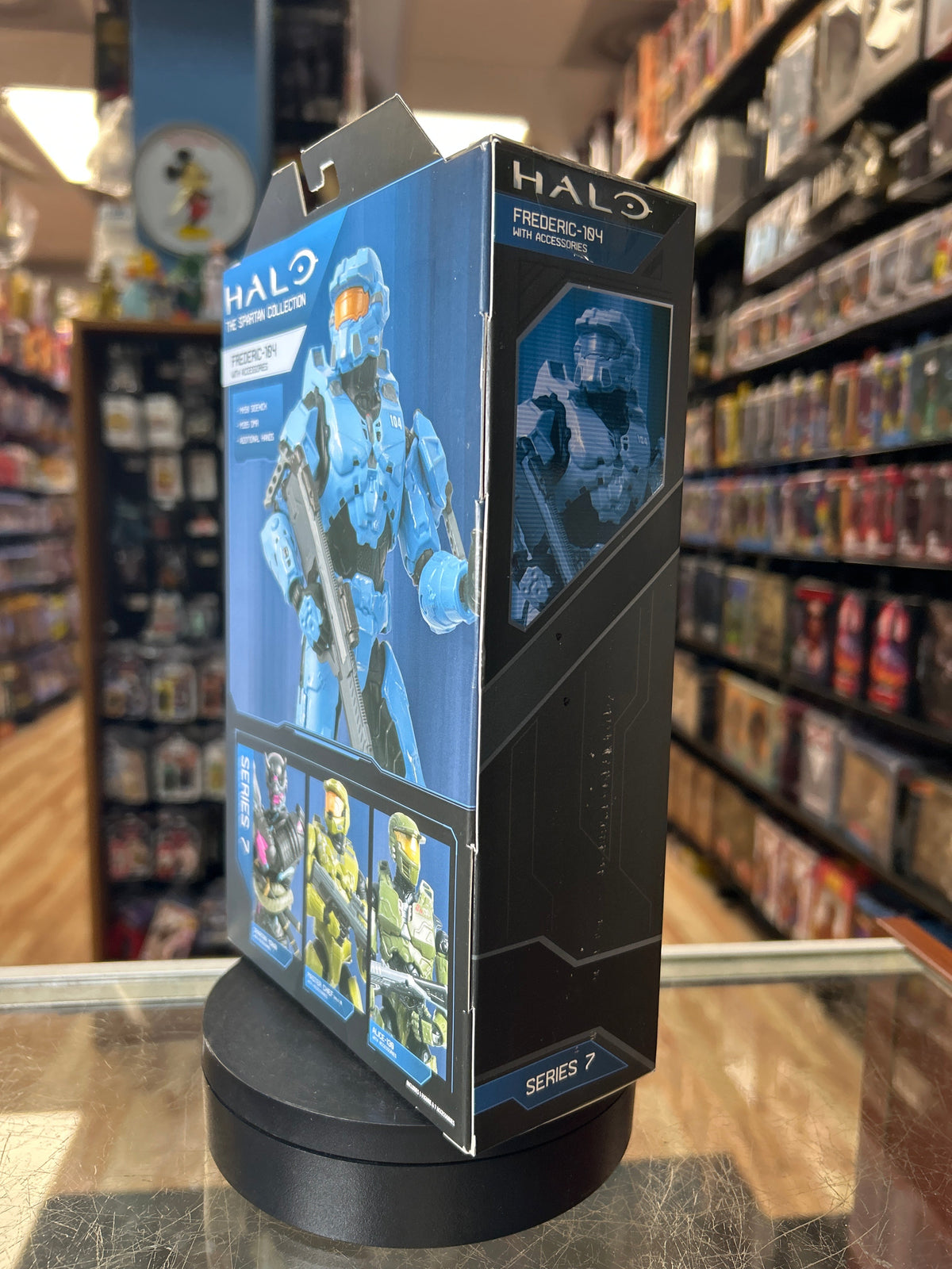 Frederic-104 -Spartan Collection- (Halo, Jazwares) **SEALED** product image 3, provided for visual reference and product