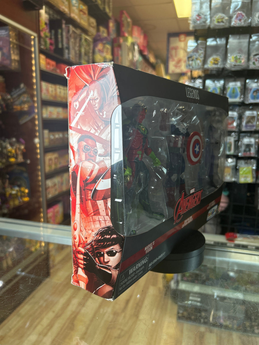 Avengers -Vision Bishop Captain America (Marvel Legends, Hasbro) *SEALED* product image 2, provided for visual reference and