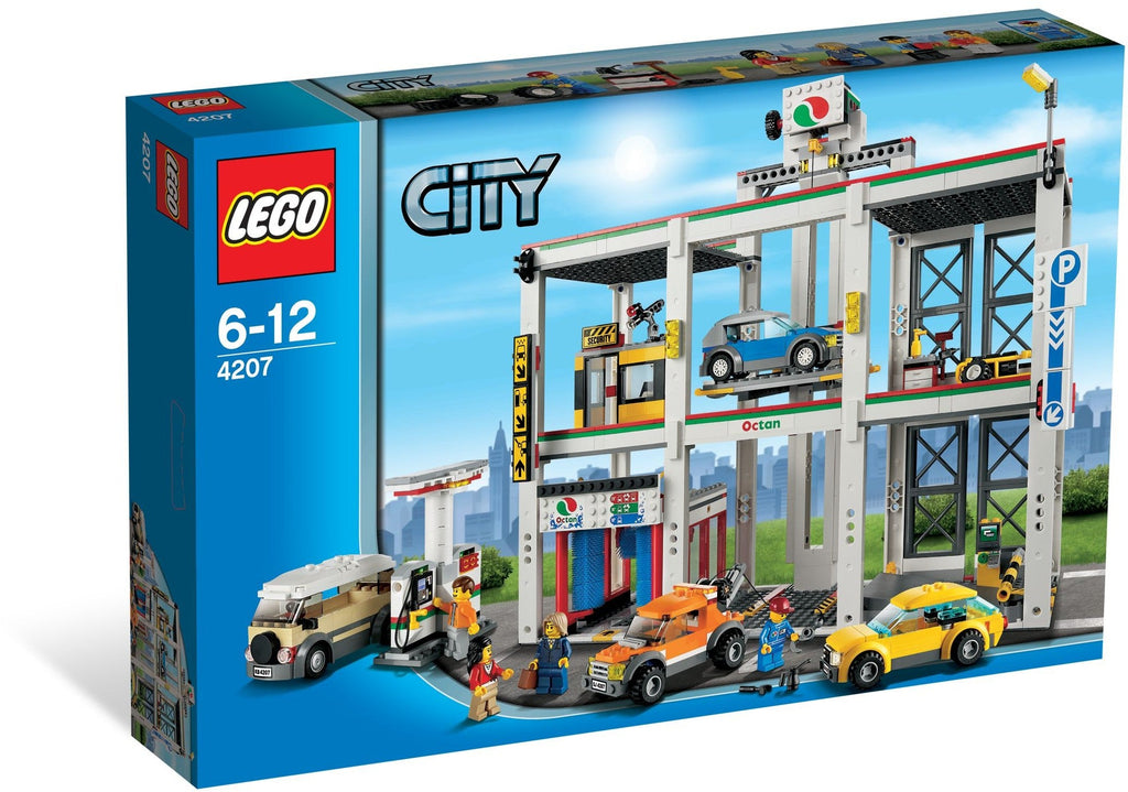 4207 LEGO City Garage (Retired) (Certified Complete) product image 1, provided for visual reference and product detail review