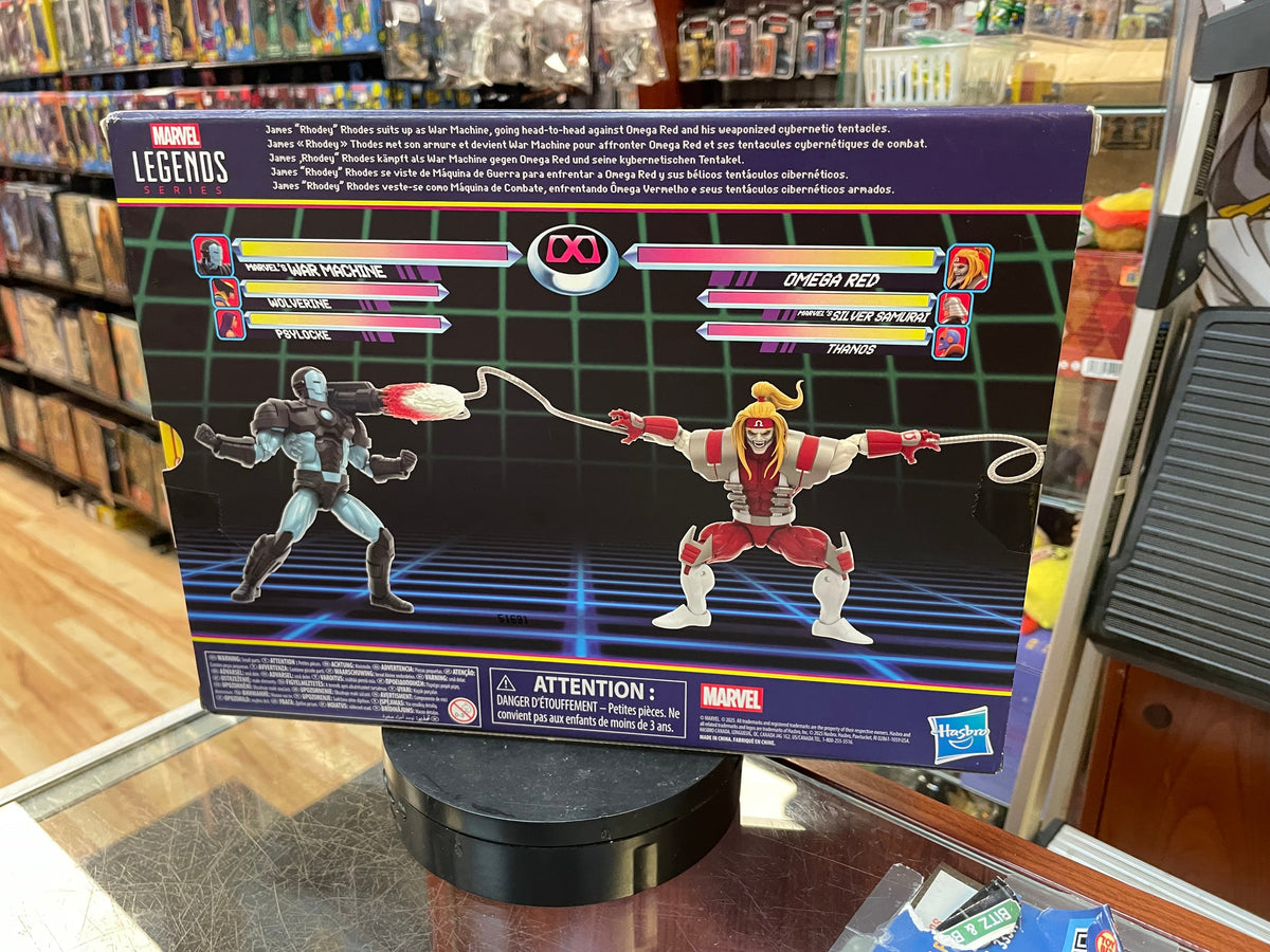 War Machine vs Omega Red -Gamerverse- (Marvel Legends, Hasbro) **SEALED** product image 2, provided for visual reference and