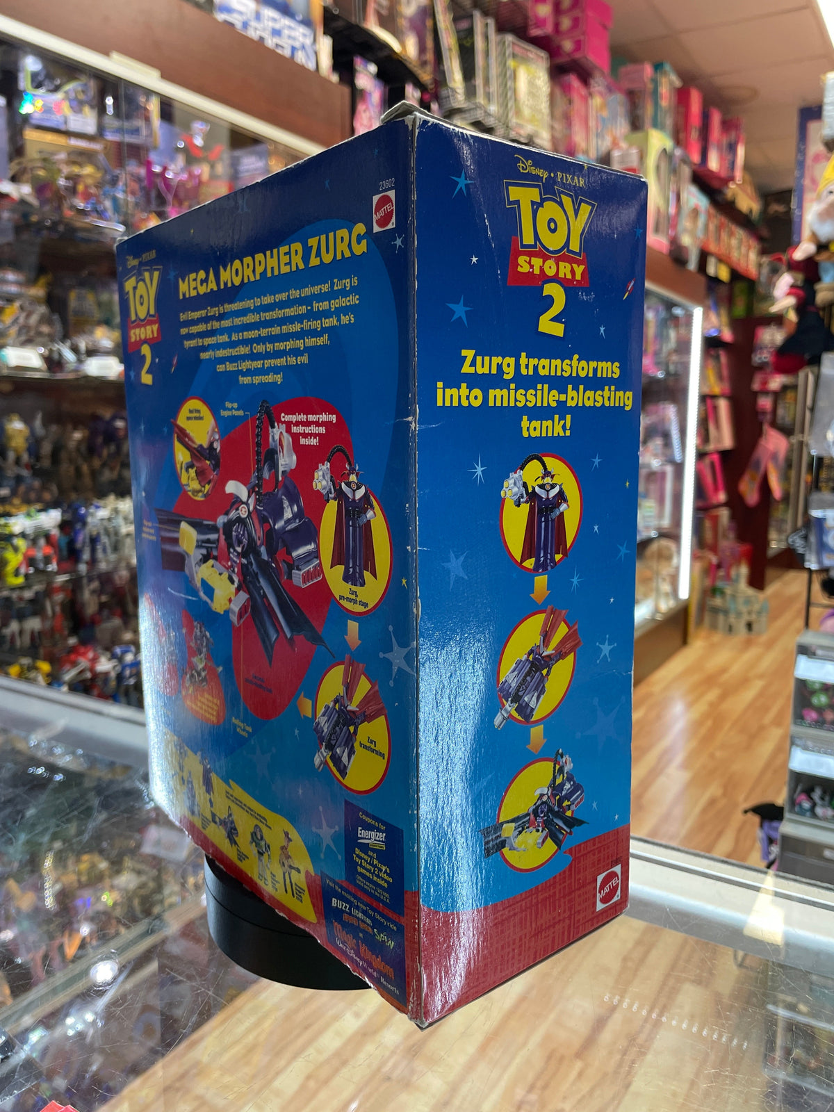 Mega Morpher Zurg (Vintage Toy Story, Mattel) **NEW** product image 3, provided for visual reference and product detail