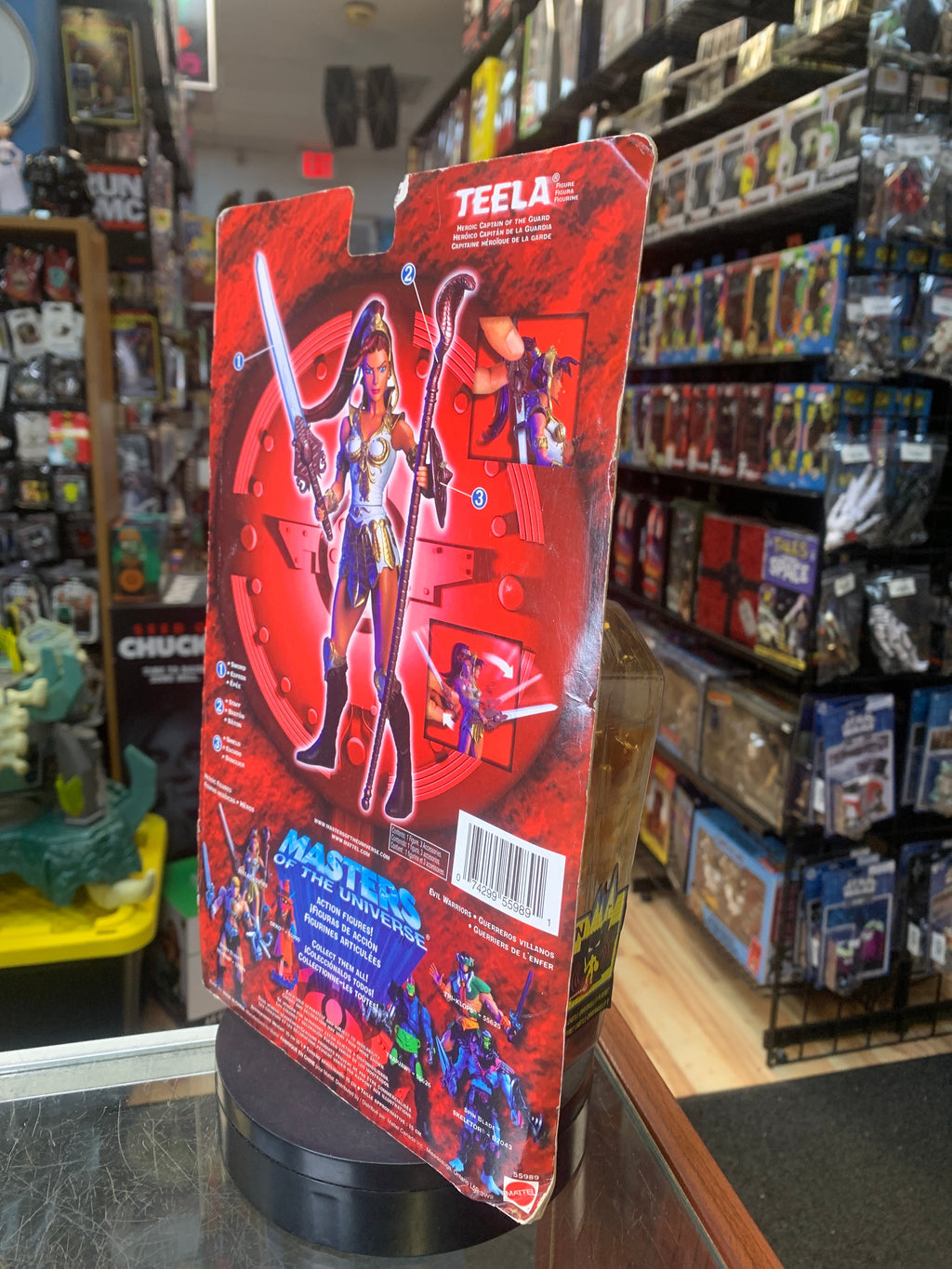 Teela (MOTU 200x, Mattel) **COMPLETE* product image 3, provided for visual reference and product detail review