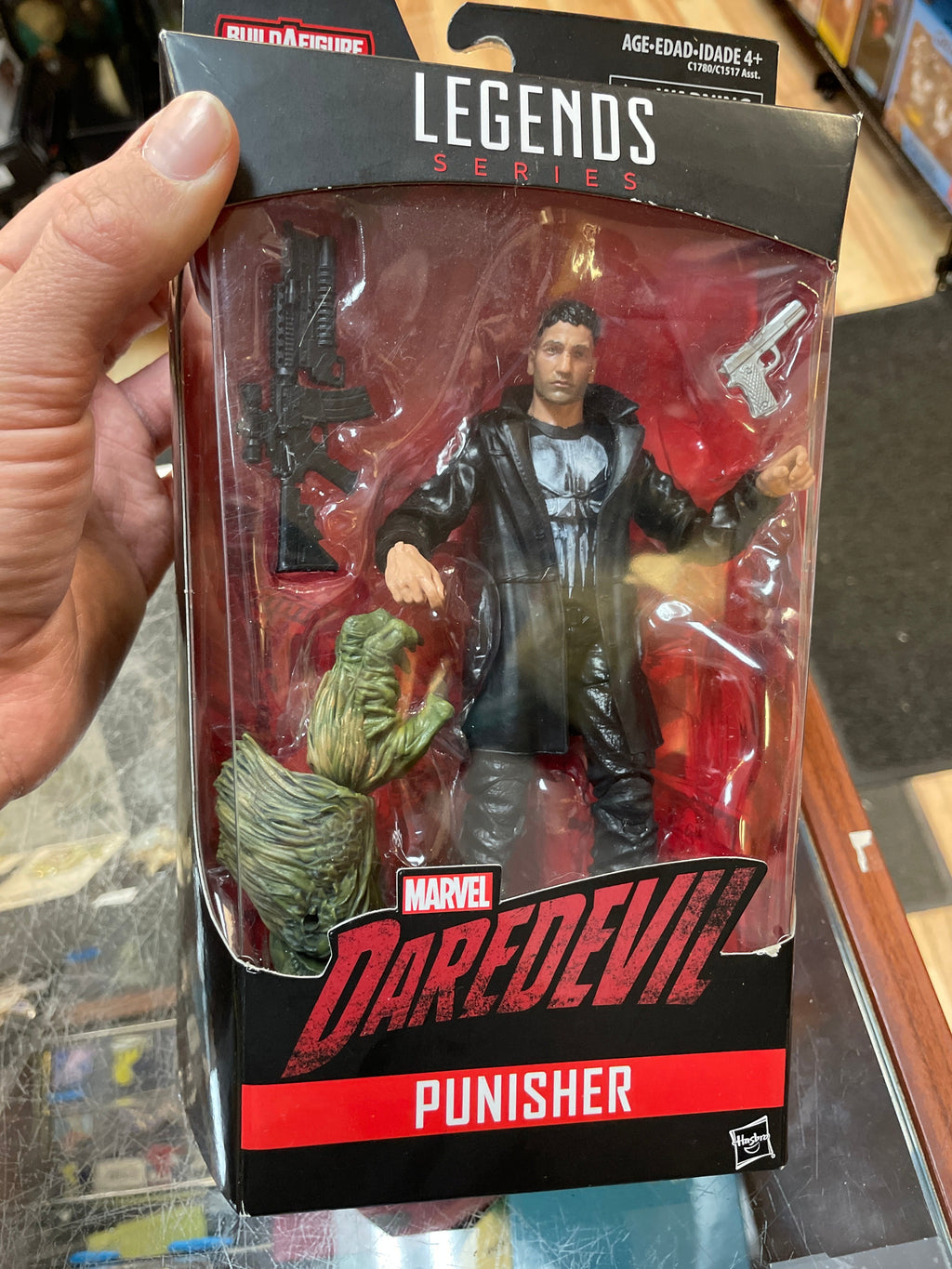 Punisher -BAF Manthing- (Marvel Legends, Hasbro) **SEALED product image 3, provided for visual reference and product detail