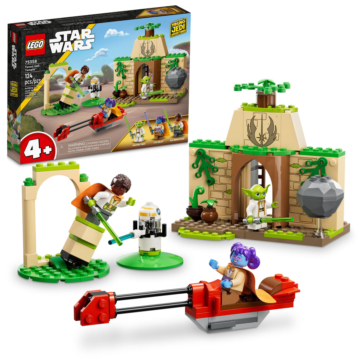 75358 Tenoo Jedi Temple™ product image 1, provided for visual reference and product detail review