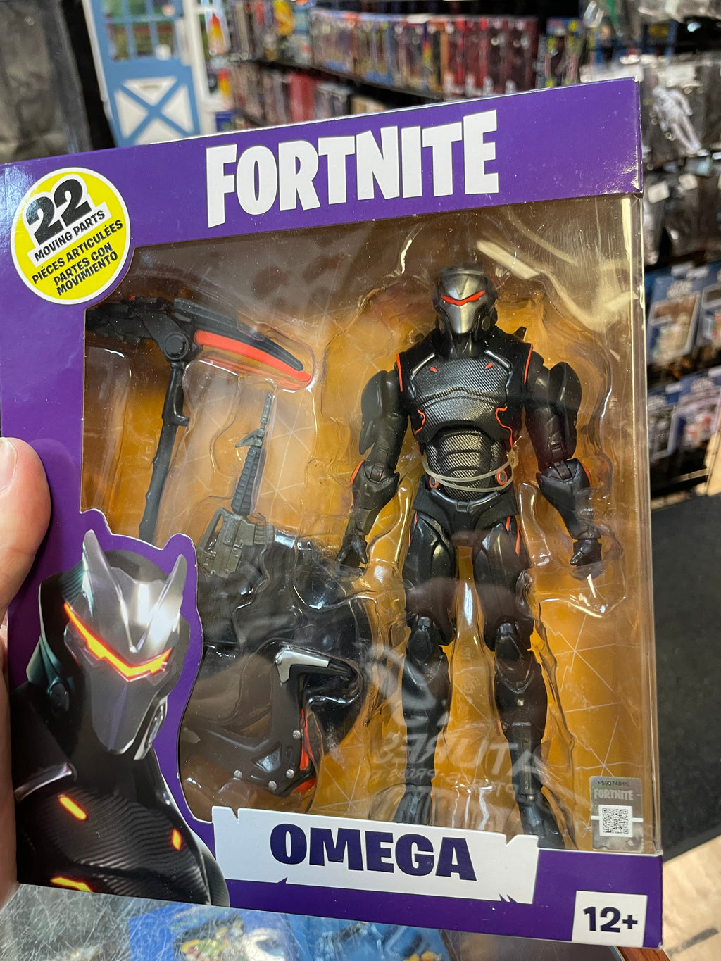 Omega (Fortnite, McFarlane) **SEALED** product image 5, provided for visual reference and product detail review