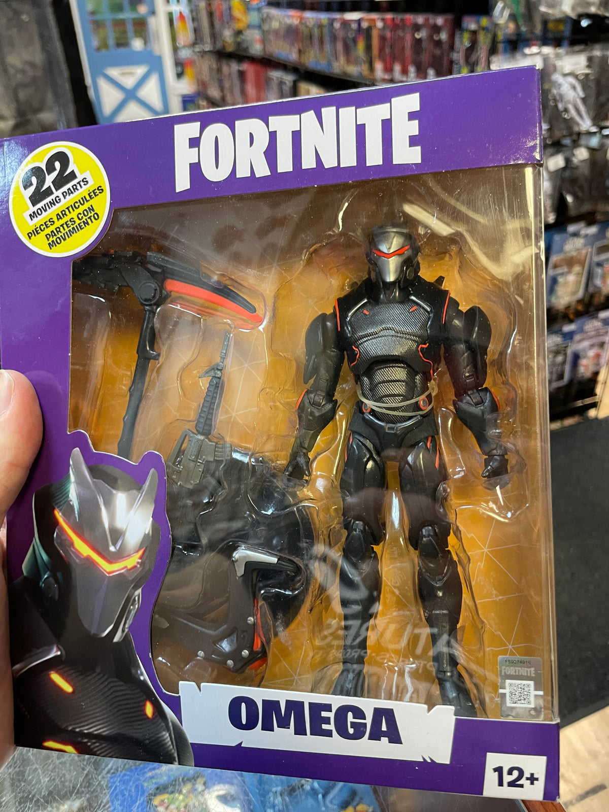 Omega (Fortnite, McFarlane) **SEALED** product image 5, provided for visual reference and product detail review