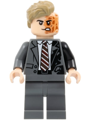 SH1023 Two-Face - Dark Bluish Gray Suit, Dark Tan Hair product image 1, provided for visual reference and product detail