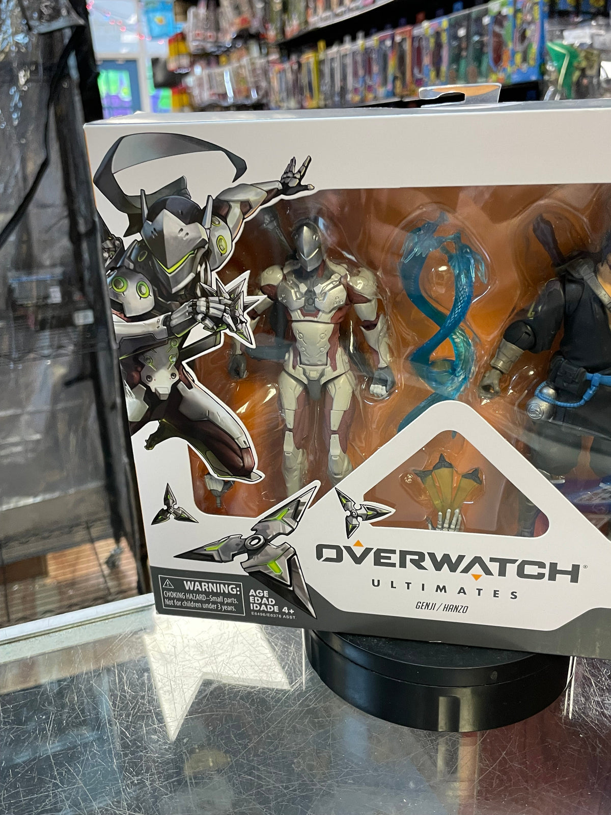 Genji & Hanzo (Overwatch Ultimates, Hasbro) **SEALED** product image 3, provided for visual reference and product detail