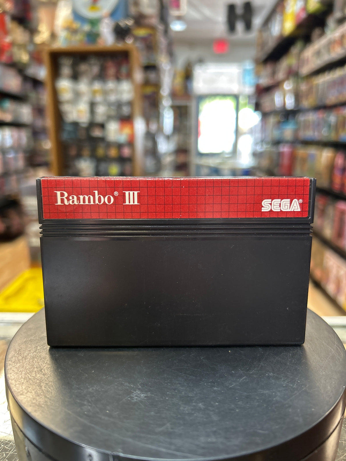 Rambo III 0836 (SEGA Master System SMS, Video Games) **COMPLETE** product image 2, provided for visual reference and product