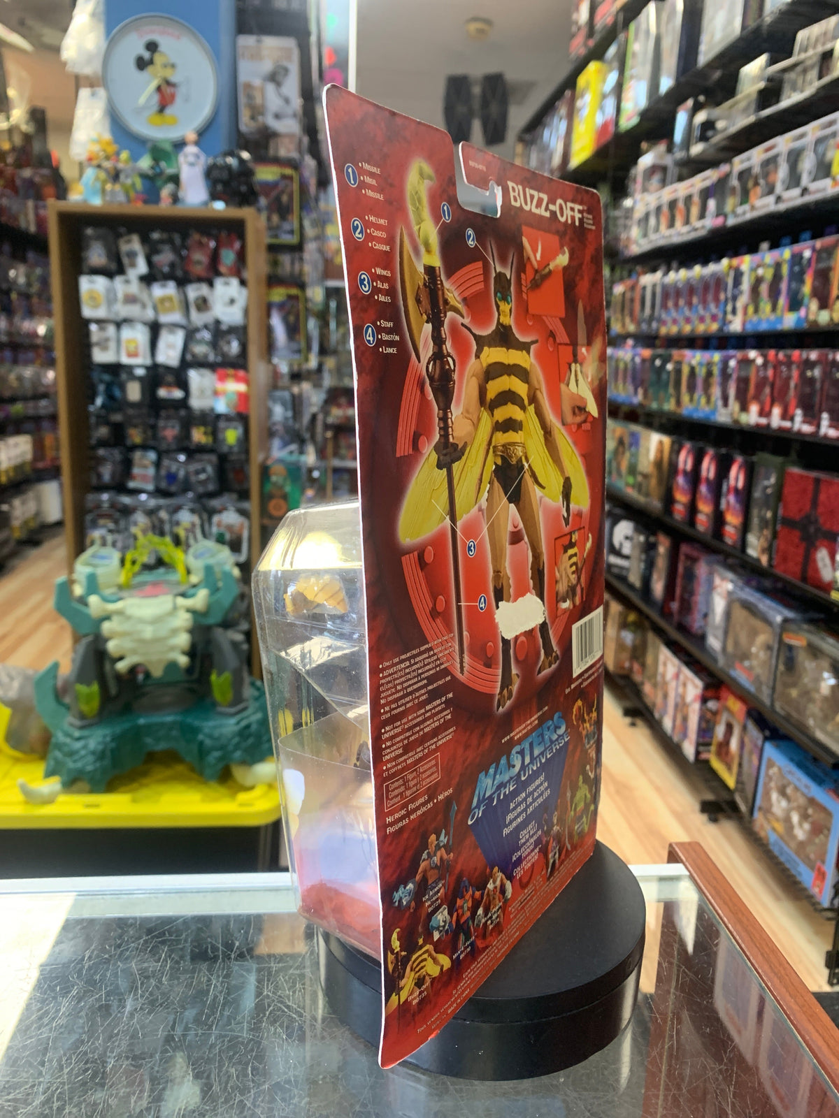 Buzz-Off (Masters Of The Universe 200X, Mattel) **SEALED** product image 5, provided for visual reference and product detail