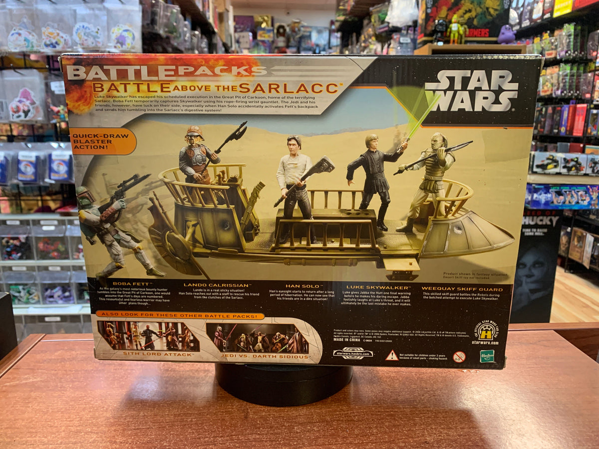 Battle Above the Sarlacc (Star Wars Battle Packs, Hasbro) **SEALED** product image 3, provided for visual reference and