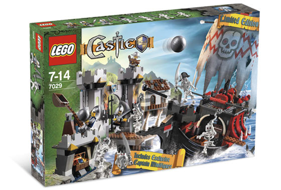 7029 Skeleton Ship Attack (Retired) (New Sealed)