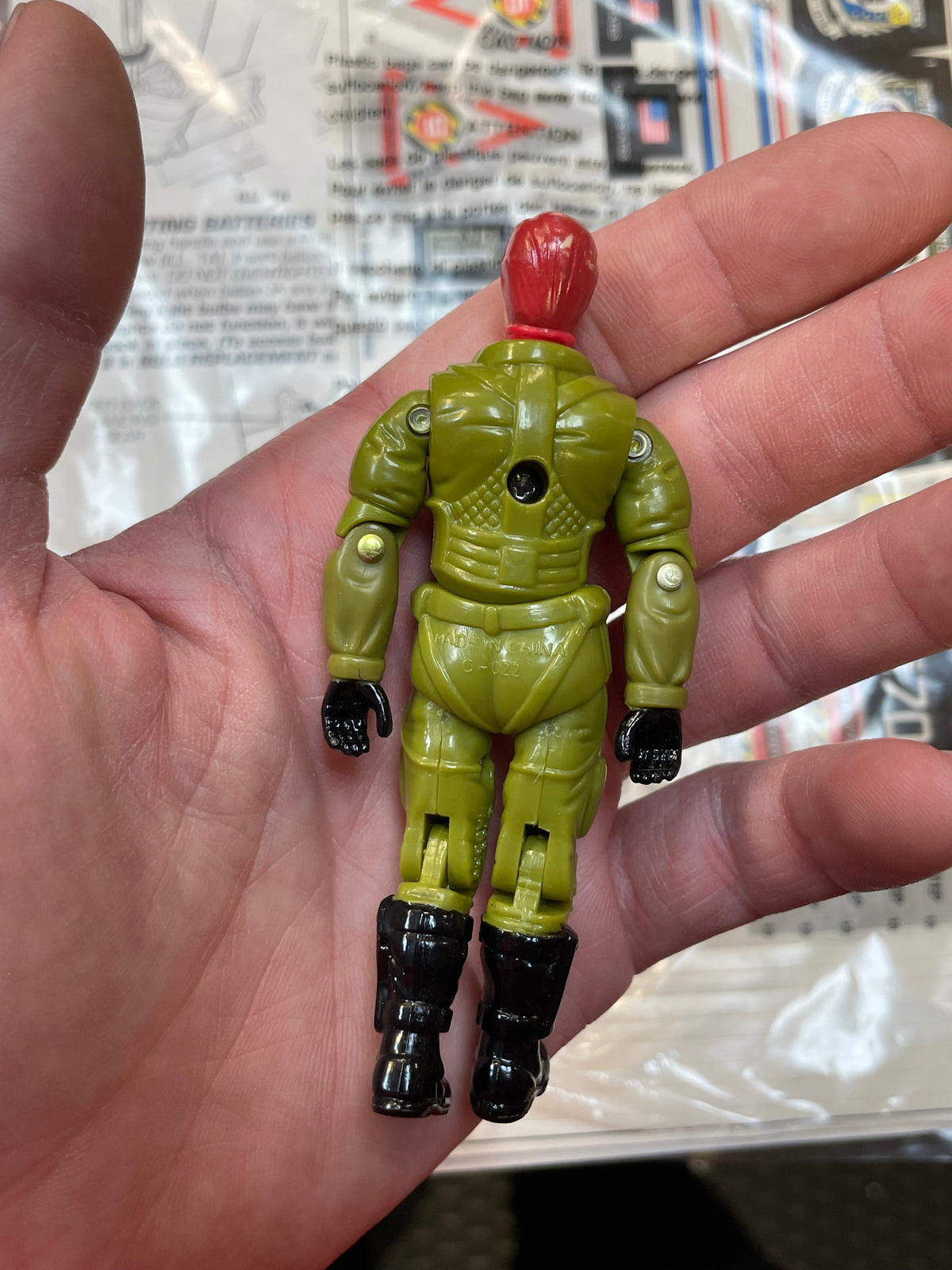 Ghoststriker X-16 with Box (Vintage GI Joe, Hasbro) **COMPLETE** product image 4, provided for visual reference and product
