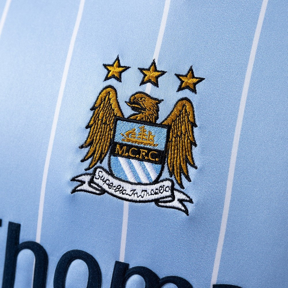 Manchester City Jersey 2007-08 Home Retro Football Kit product image 4
