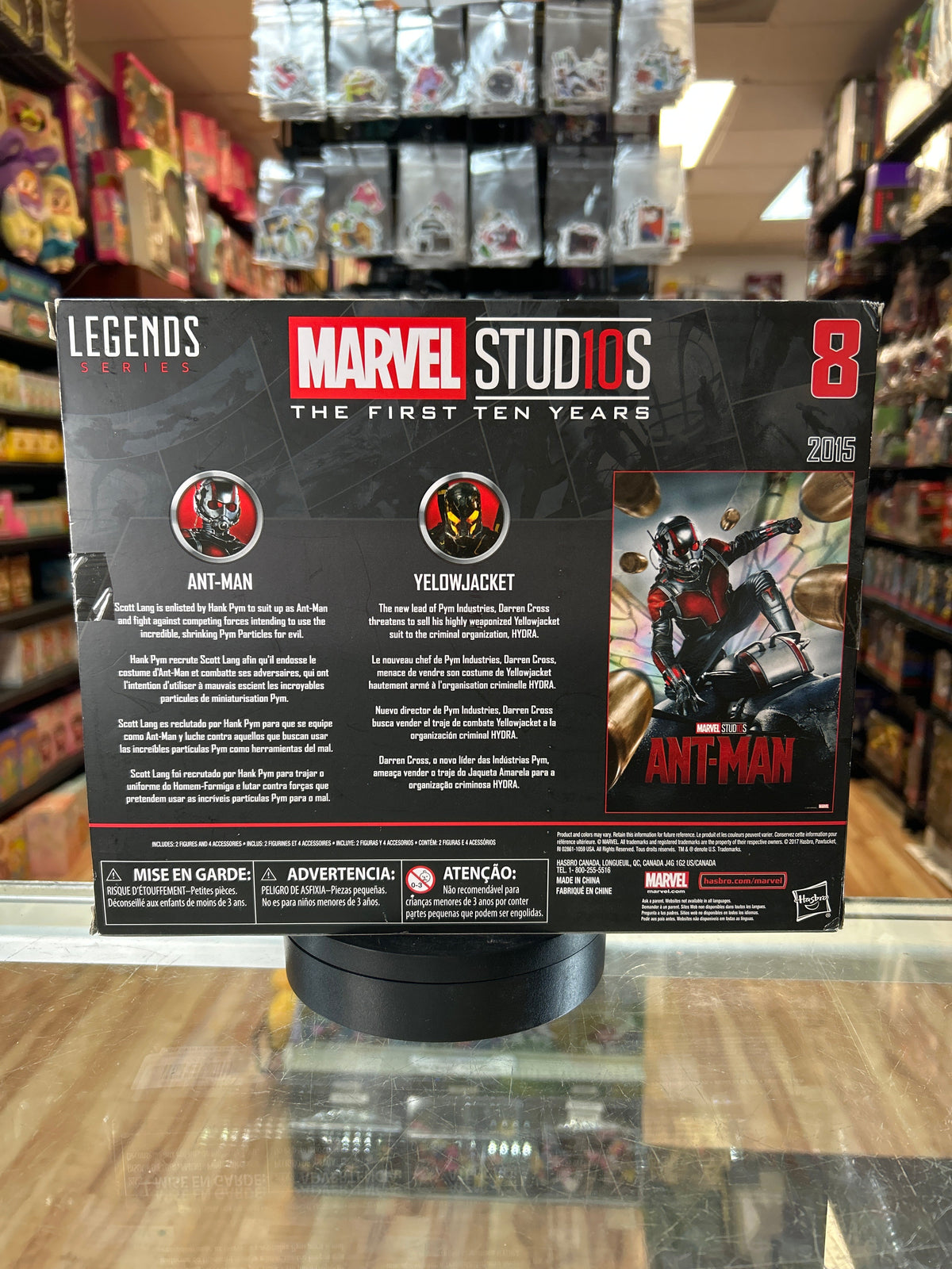 Ant-Man & Yellowjacket (Marvel Legends, Hasbro) *SEALED* product image 4, provided for visual reference and product detail