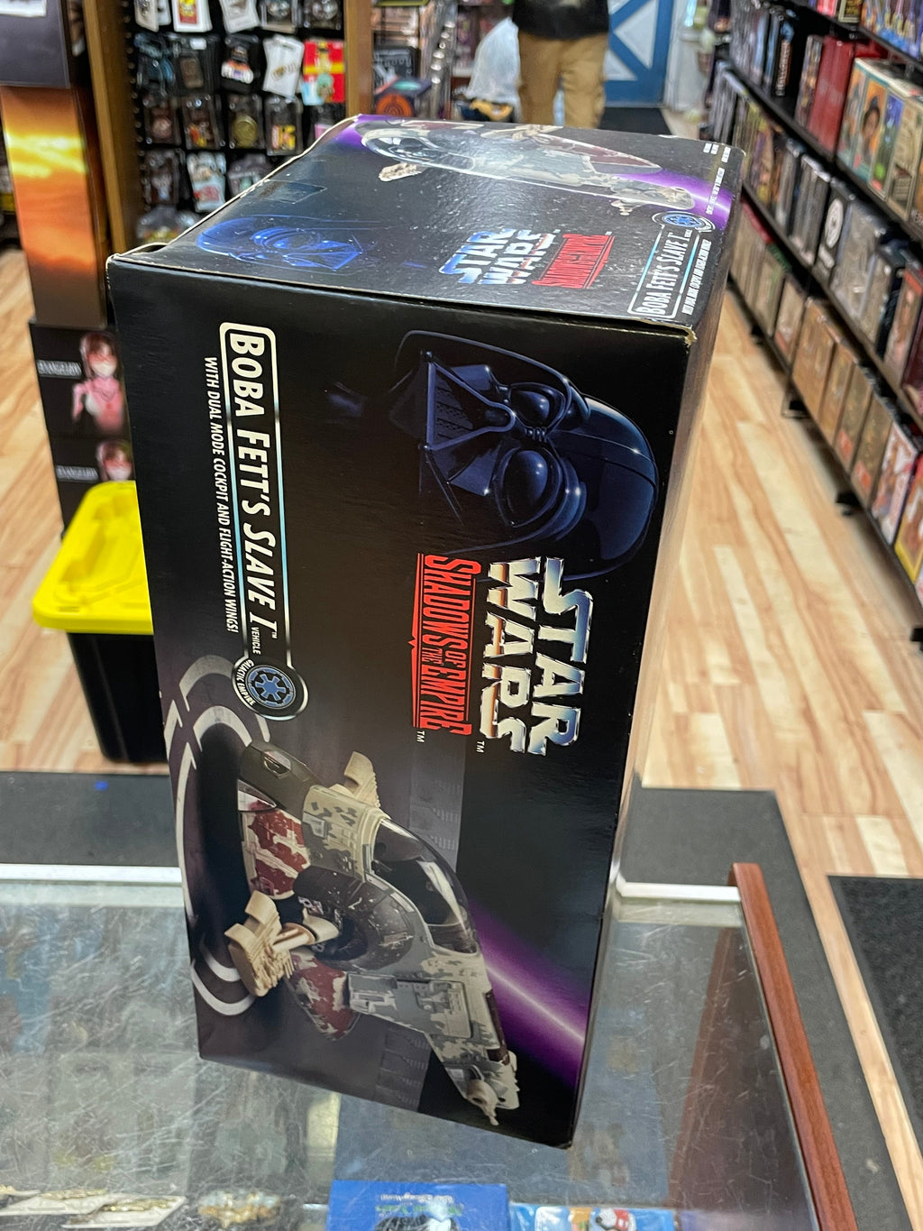 Shadows of the Empire Slave 1(Vintage Star Wars, Hasbro) SEALED product image 5, provided for visual reference and product