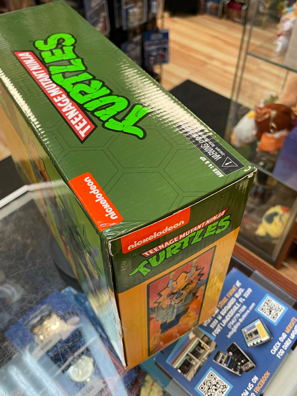 Zarax & Zork (TMNT Ninja Turtles, NECA) **SEALED** product image 4, provided for visual reference and product detail review
