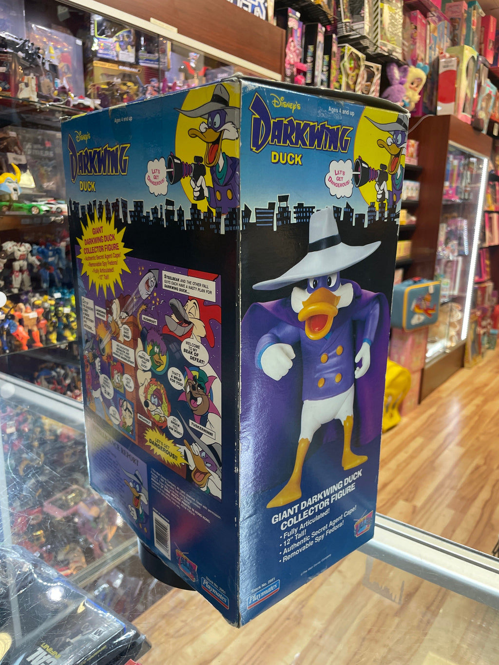 Darkwing Duck 12" (Vintage Disney, Playmates) **COMPLETE** product image 4, provided for visual reference and product detail