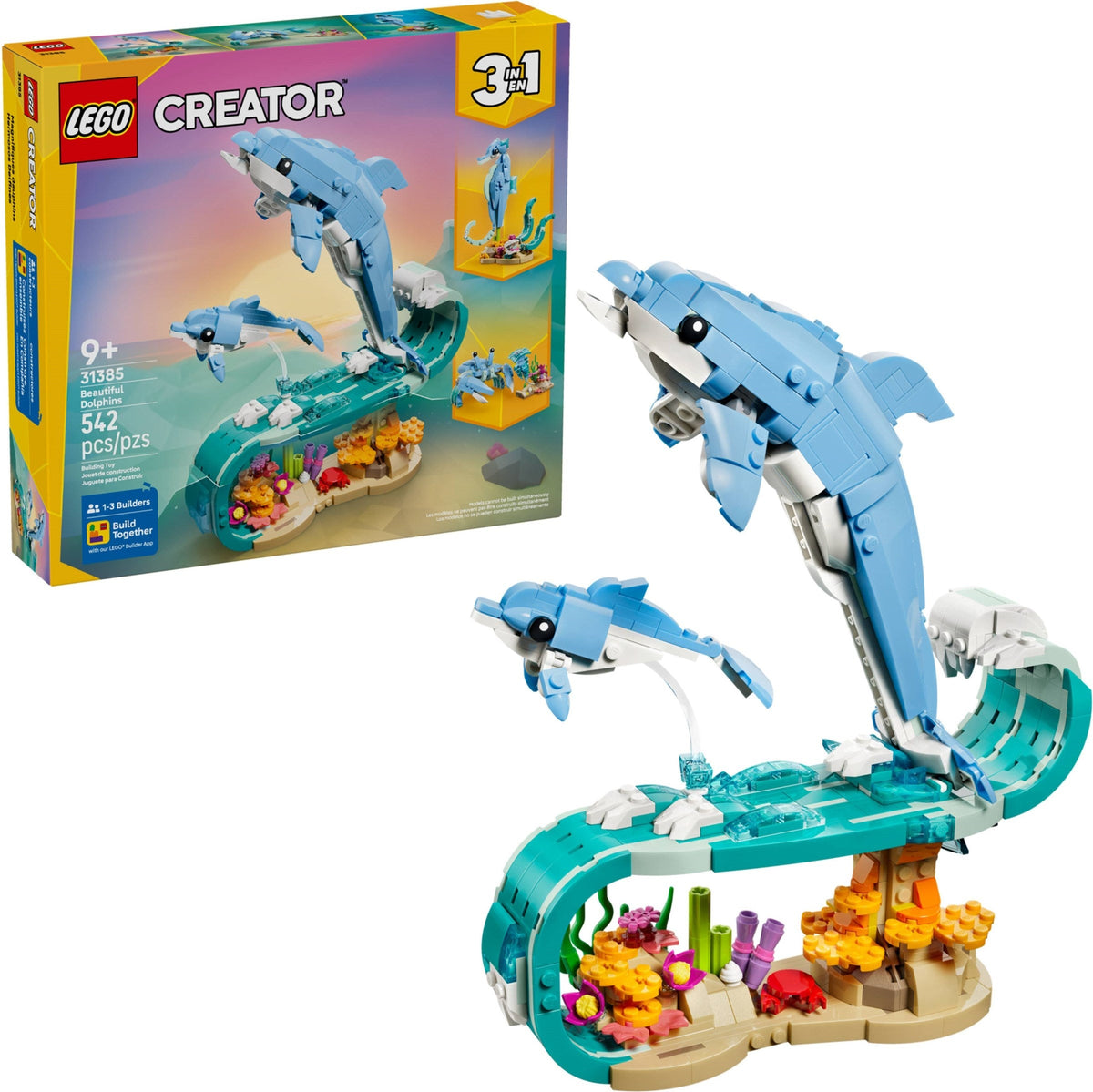 31385 Sea Animals: Beautiful Dolphins product image 1, provided for visual reference and product detail review