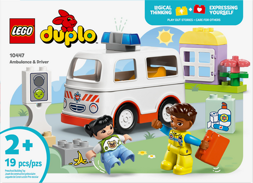 10447 Ambulance & Driver product image 2, provided for visual reference and product detail review