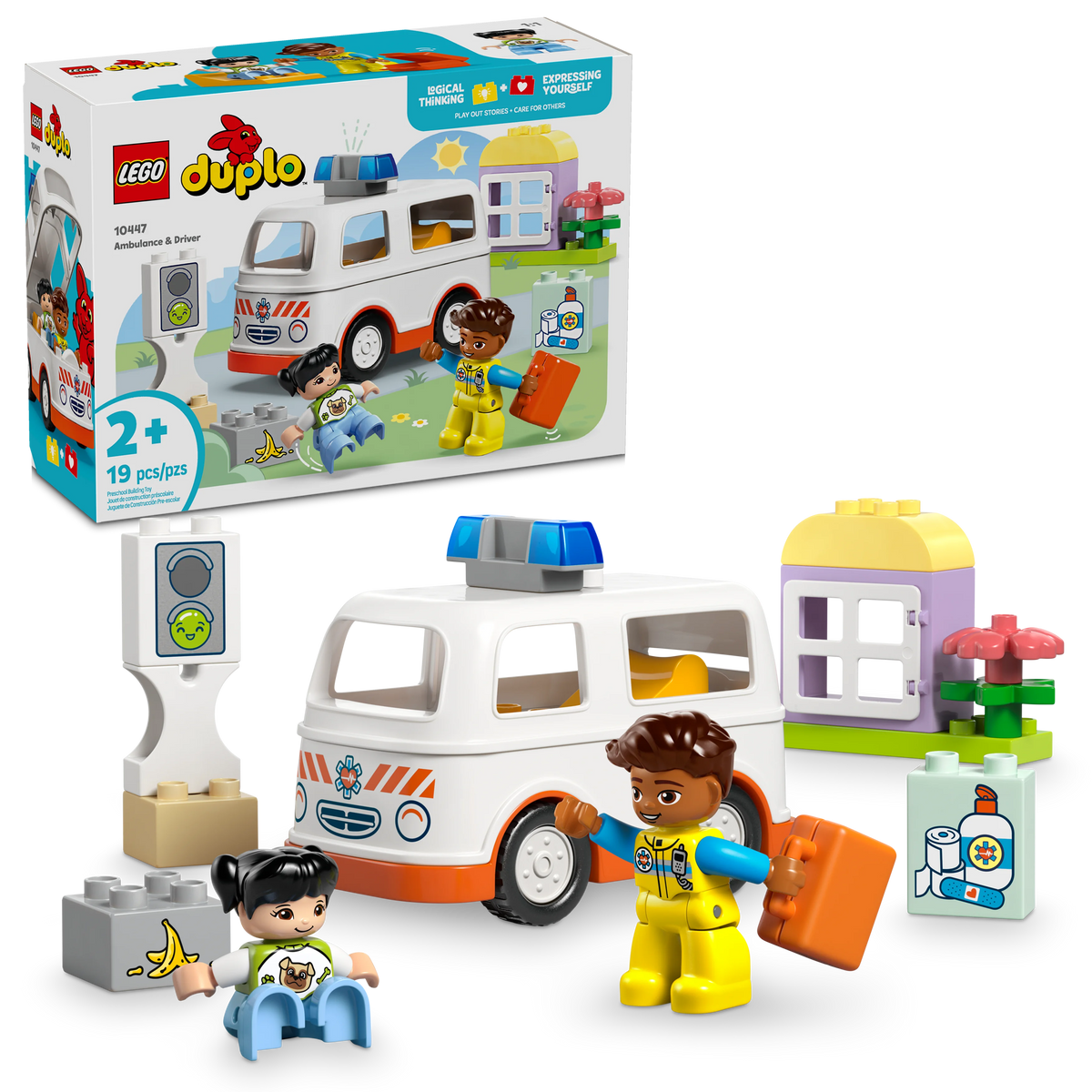 10447 Ambulance & Driver product image 1, provided for visual reference and product detail review