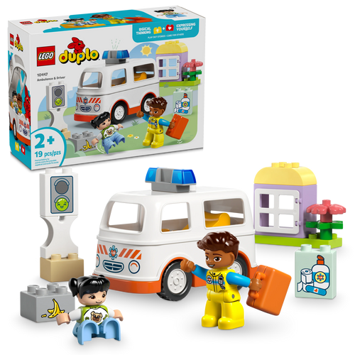 10447 Ambulance & Driver product image 1, provided for visual reference and product detail review
