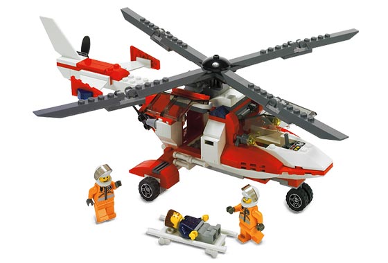 7903 Rescue Helicopter (Retired) (Certified Complete) product image 2, provided for visual reference and product detail