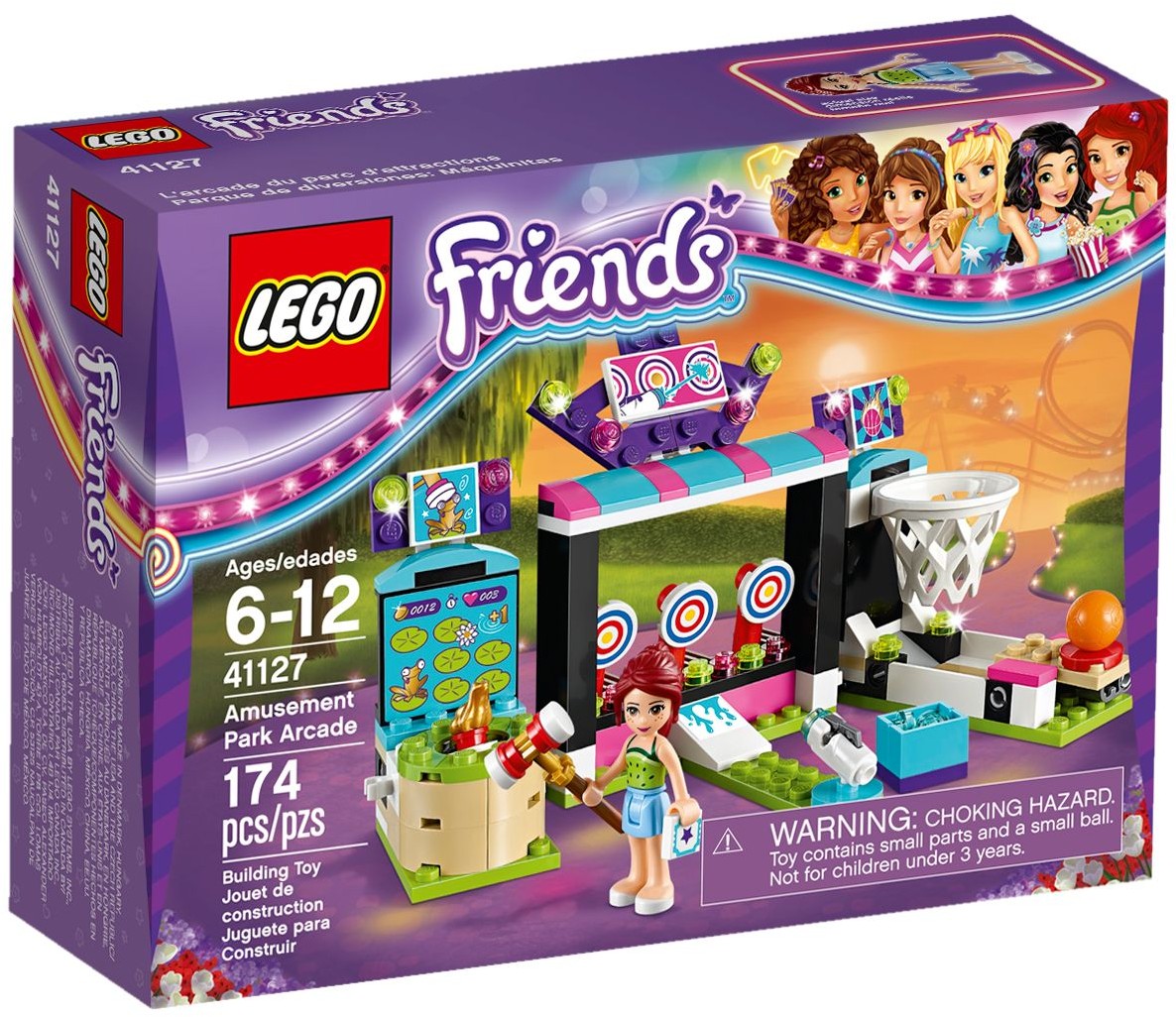 41127 LEGO Friends: Amusement Park Arcade (Retired) (New Sealed) product image 1, provided for visual reference and product