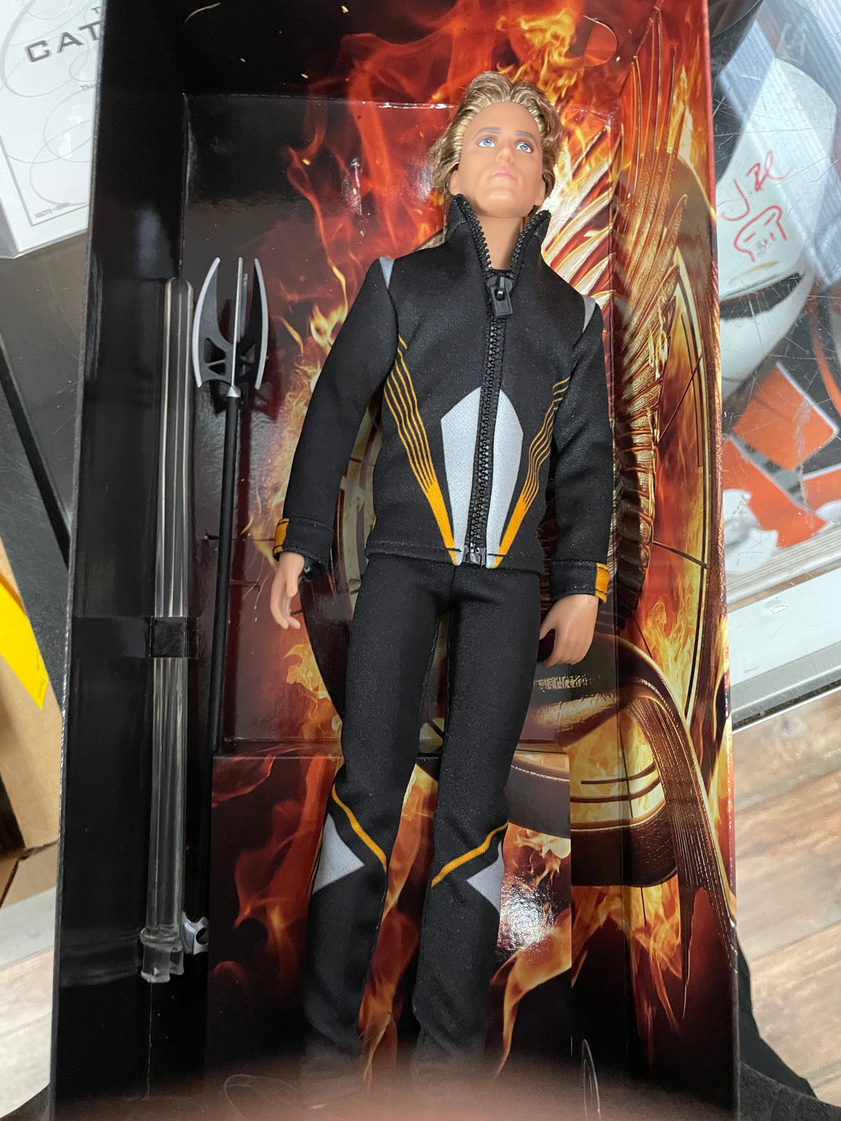 Catching Fire Finnick Odair #X8273 (Vintage Barbie, Mattel) **SEALED** product image 7, provided for visual reference and