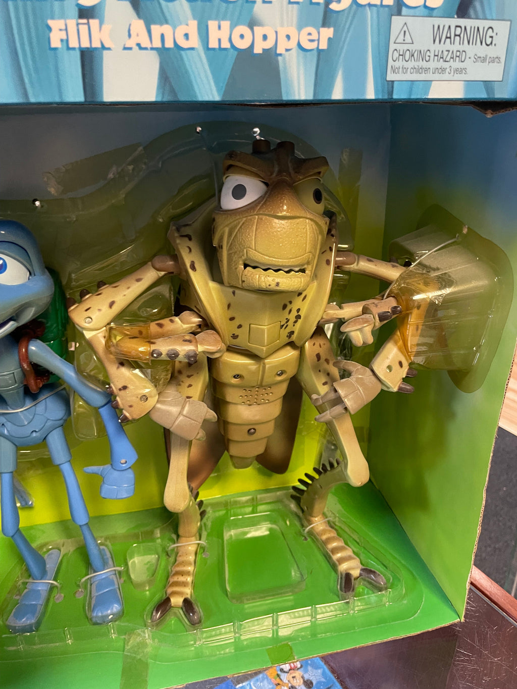 Interactive Flik & Hopper (Vintage Bugs Life, Thinking Toy) **NEW OPENNED** product image 4, provided for visual reference
