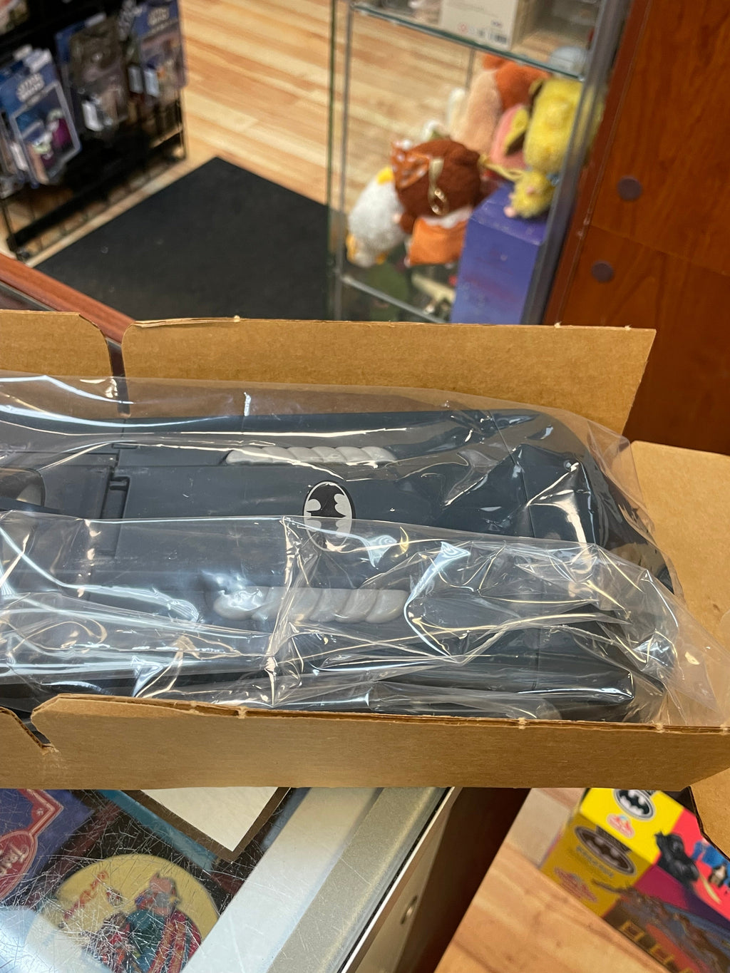 Batmobile with Pull out Wheels (Vintage Animated Batman, Kenner) NEW product image 7, provided for visual reference and